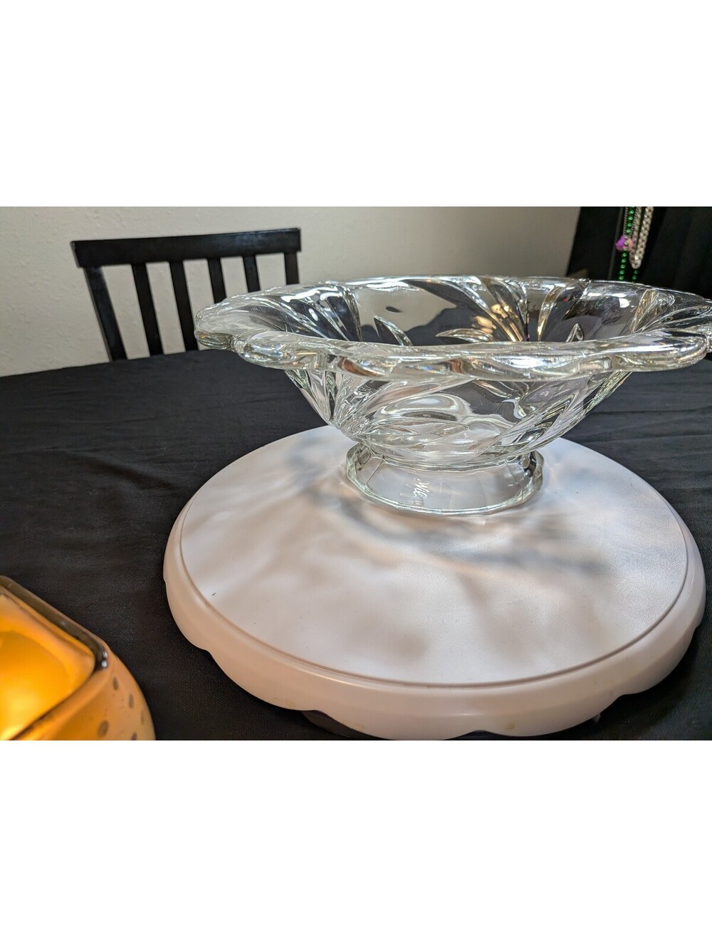 Garden Terrace 12" Footed Bowl (1930 era)